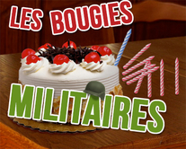 carte virtuelle terre : Les bougies militaires