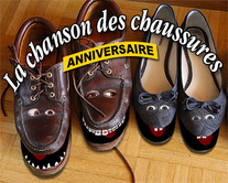 carte virtuelle chanté : Chanson des chaussures