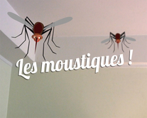 Les moustiques - carte virtuelle humoristique personnalisable