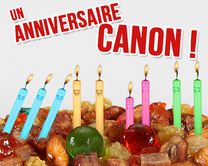 carte virtuelle femme : Un anniversaire canon