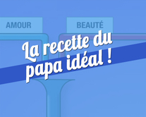 La recette du papa idéal - carte virtuelle humoristique à personnaliser