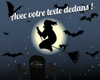 cartes virtuelles personnalisables Halloween