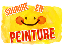 carte virtuelle femme : Sourire en peinture