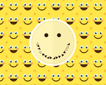 carte virtuelle femme : Smileys