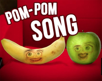 Pom-pom song - carte virtuelle humoristique à personnaliser