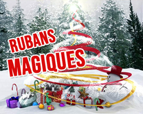 Rubans magiques - carte virtuelle humoristique personnalisable