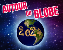 Autour du globe - carte virtuelle humoristique personnalisable